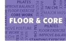 Floor and Core group exercise class
