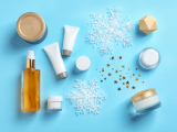 skin care products with snowflake