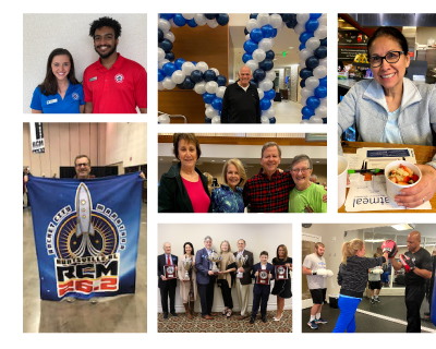 Our Community collage of photos from January 2020 programs and events