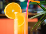 tropical orange drink
