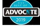 Advocate Best of 2019 logo