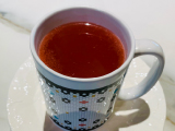 cinnamon mulling spice drink in mug