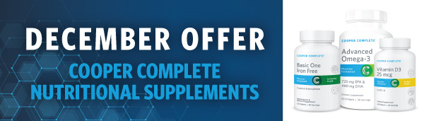 December Offer from Cooper Complete Nutritional Supplements