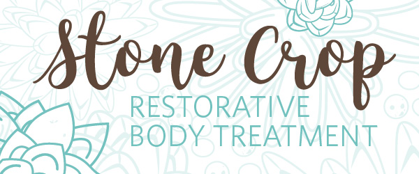 Stone Crop Body Treatment header graphic